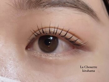 ラシュエット キタハマ(La Chouette kitahama)の写真/束感仕上げやカラー変更も◎パリジェンヌで理想の目元をキープ☆高技術×似合わせ提案で上品な垢抜け顔へ