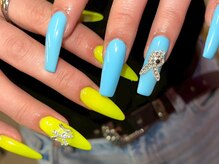 モレリア 心斎橋店(morelia)/アシメワンカラーネイル