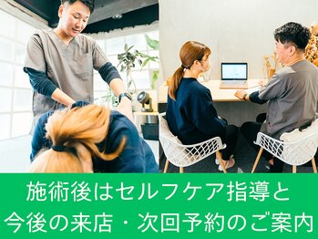 フィジオラボルカ 鹿児島 荒田(Physio Lab.Luca)/セルフケア指導・来院計画を確認