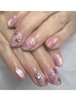 ヘアーアンドネイル ルシア(Hair&Nail Lucia)/ホロフラワー