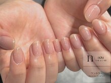 ノウ(nou)/ラメ入りシアーピンクワンカラー