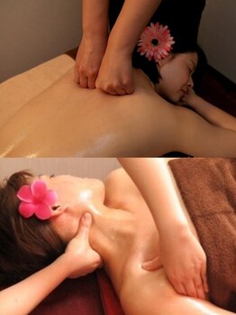 健楽園 和光店の写真/頑固なガチガチ疲労に整体orアロマ60分+足裏30分+頭、手30分計120分