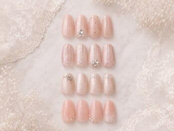 ネイルサロン アフロディーテ 土浦店(Aphrodite)の写真/【定額制コース★新規¥6570~/再来¥7300~】トレンド重視!いつでも同じ価格で指先のキレイをアップデート◎