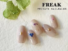 フリーク(FREAK)/くすみピンク×ドライフラワー