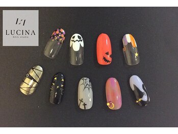 ネイルスタジオ ルキナ(LUCINA)/kー54ハロウィン限定ネイル
