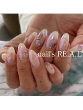 ネイルズリアル 倉敷(nail's RE.A.L)/オーロラ