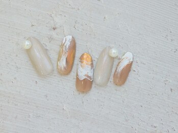 テラスアヴェダ 心斎橋店(Terrace AVEDA)/パール×ミラーネイル