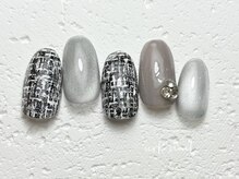 アークネイル 下北沢(urk.nail)/ツイードネイル