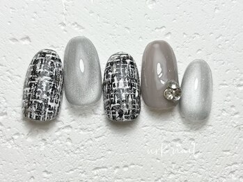 アークネイル 下北沢(urk.nail)/ツイードネイル