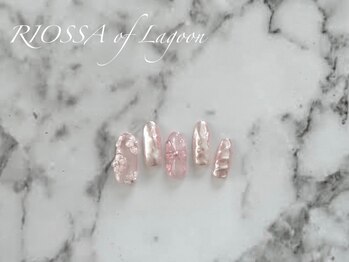 リオッサ オブ ラグーン(RIOSSA of Lagoon)/クリアフラワーネイル