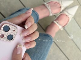 【パラジェル】パンプスとリボン