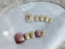 ネイルサロン エーレ 梅田店(Ehre)/FOOTトレンド定額コース