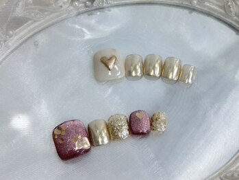 ネイルサロン エーレ 梅田店(Ehre)/FOOTトレンド定額コース