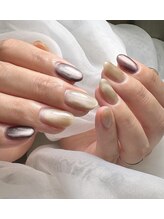 サンバイエム(#3/M)/【担当Yukino】マグネットネイル