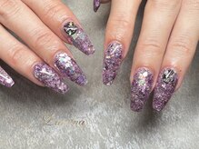 ルミナ 伊勢崎店(Lumina)/紫ネイル