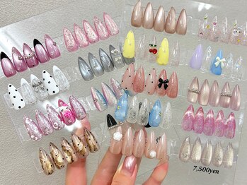 エラン 町田(ELAN)の写真/韓国ネイル/ニュアンス/オフィスネイルやトレンド系オールジャンルお任せ下さい！パーツも多数ご用意◎