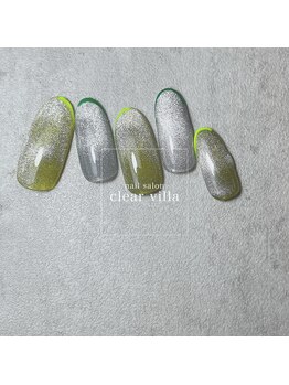 ネイルサロンクリアヴィラ(nail salon clear villa)/trend designコース￥8990