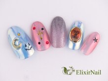 エリクサーネイル 心斎橋(Elixir Nail)/定額bカジュアル/クーポン使用