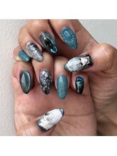 キュアエヌ(cure.n)/五条悟痛ネイル持ち込みパーツ可