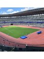 レフア 上北沢整体院&nbsp;仕事で陸上競技に関わっています！競技場が大好き！