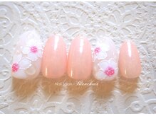 ネイルサロン ブランシュール(Nail Salon Blancheur)/フロスト白花