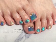 ネイルアトリエルカ(nail atelier LUCA)/M-741 大人可愛いバカラネイル