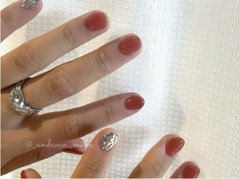 グラム バイ アンド ココ ネイル(GraM by And & coco. Nail)/ちゅる × きらっ