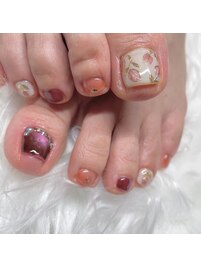 spring foot nail♪