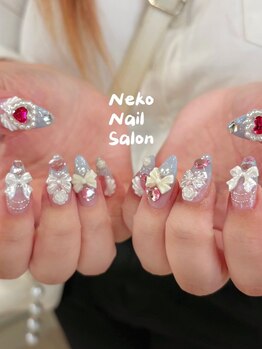 ネコ(Neko)/ギャルネイル　ゴテゴテネイル