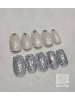 マシェリ ネイル(machErie Nail)の写真/オフィスでもＯＫデザイン多数★貴方の理想のネイルに仕上げます◎ワンランク上仕上がりに♪