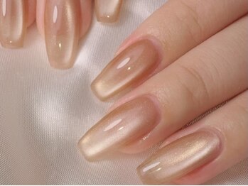 ベル 古川店(Belle)の写真/【自爪に負担が少ないチップ使用★】長さだしでどんなデザインも楽しめる!自爪にお悩みがある方にも◎