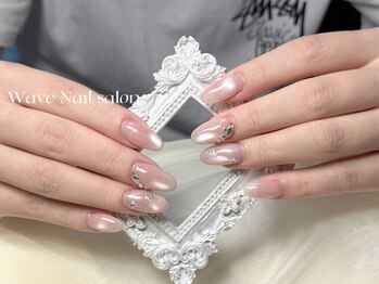 ウェーブネイルサロン'('Wave Nail salon)/持ち込みデザイン/フィルイン
