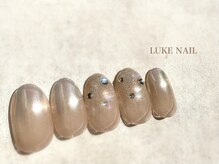 ルークネイル 恵比寿店(LUKE NAIL)/【トレンド】オーロラグラデ