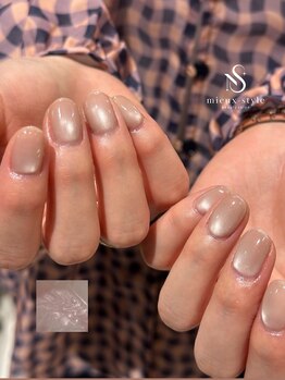 ミュースタイル(mieux style)の写真/【オフ無料★平日限定!!アート付定額ネイル¥7280～/定額サンプル170種類以上】+¥1100でパラジェル変更◎