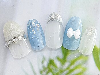 ティーエヌ 大船店/ウェディングネイル☆7700円