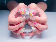 ネイルモアナ(nail Moana)/クリアフラワーネイル