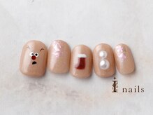 アイネイルズ 横浜EAST店(I-nails)/クリスマストナカイホロアート☆