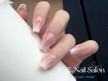 シーシーネイルサロン 池袋(C.C.Nail salon)/チークネイル+カラグラ
