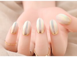 ミラーグラデーションネイル