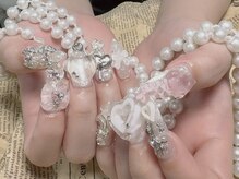 モアネイル 新宿/ゴテゴテネイル/持ち込み/新宿