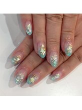 グラマラス アンジェアイ 荻窪店(glamourous ange eye)/シェルネイル