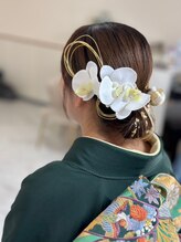 ユウワ(yuwa)/成人式前撮りヘアセット