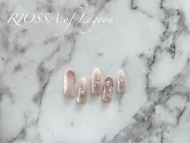 ニュアンス桜ネイル