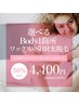 【3月限定!!女性】選べる Body ワックス+SHR光脱毛（1箇所）