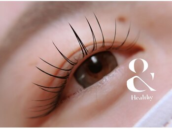 プルームミコ(Plume mico)の写真/話題!!まつエクごとパーマをかける新技法【&healthy(アンドヘルシー)】でどんなデザインも綺麗に仕上がる◎