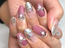リッチネイル(Rich Nail)/ラメ×マット