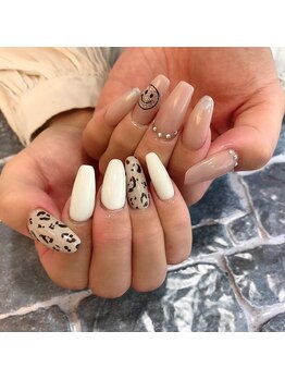 グラマラス アンジェアイ 荻窪店(glamourous ange eye)/レオパードネイル