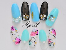 エイプリルプラス(April plus)/フラワーネイル