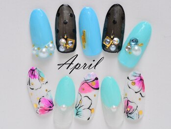 エイプリルプラス(April plus)/フラワーネイル
