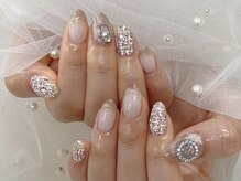 ネイル スパ ココプラス(Nail spa Cocoplus)/ツイード×マグネットネイル
